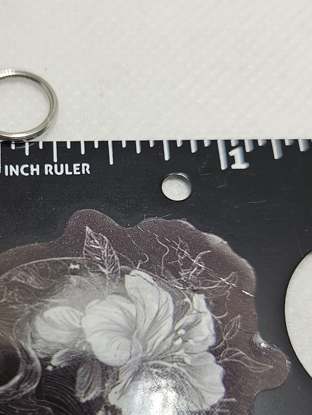 16GA Annealed Hoop Surgical Steel 5/16"- 8MM Body Jewelry  Pair - Picture 3 of 4